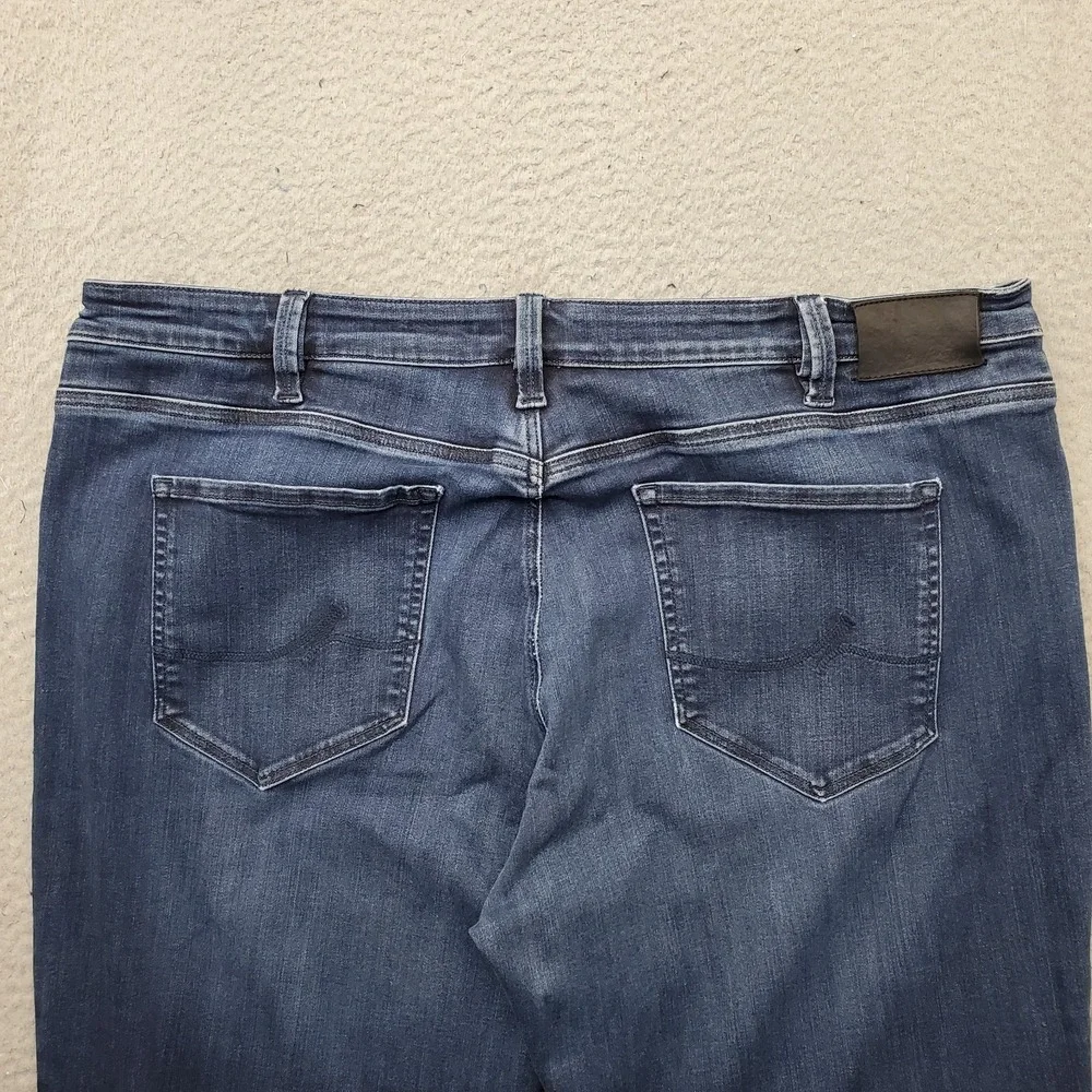 34 Heritage Jeans Men 46/32 Blue Stretch Faded Americana Straight Leg Streetwear